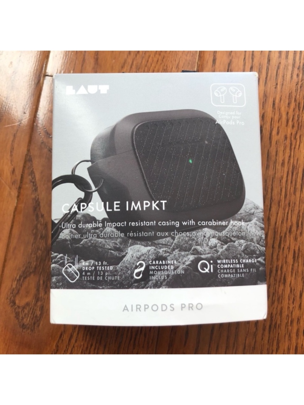 Laut Capsule IMPKT - AirPod Pro case - black/slate - Brand new
